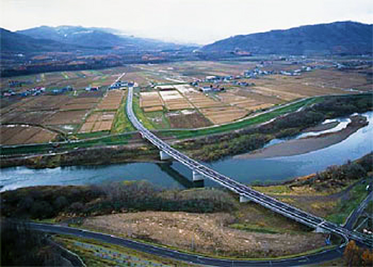 町道大谷栄線　栄橋