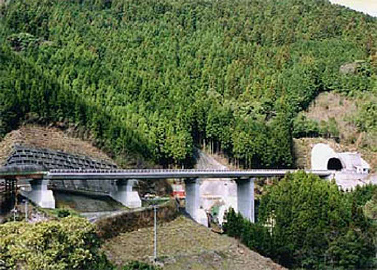 高知自動車道 細野第一橋